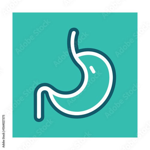 Stomach organ icon