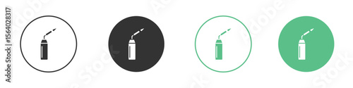 Blowtorch icon vector pictogram for ui ux interface elements