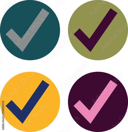 The Cerulean Checkmark of Uncompromising Approval – Elite Symbol of Confirmation