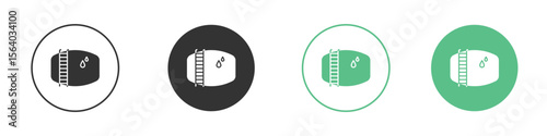 Water tank icon vector pictogram for ui ux interface elements