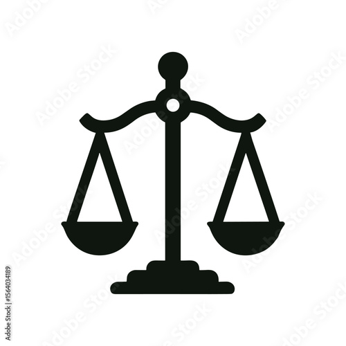 A balanced scale symbolizing justice, set against a neutral background, representing fairness