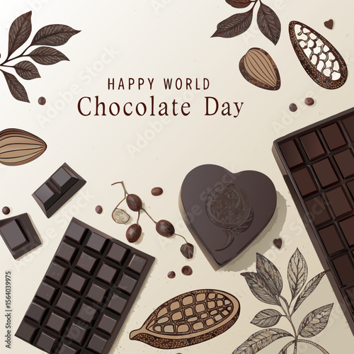 HAPPT CHOCOLATE DAY SILHOUTTE