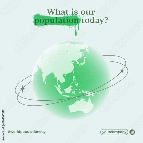 World population day social media posts