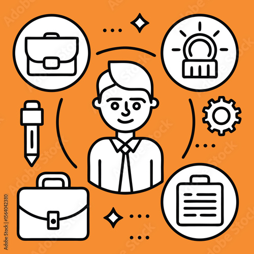 Vector Icon Shopping and E-commerce Icon Set for Web and Retail Use