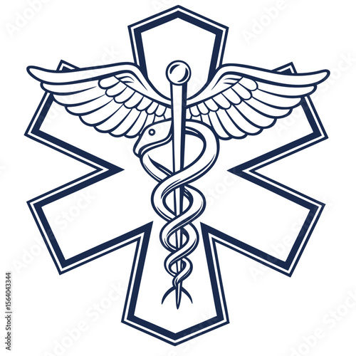 caduceus medical symbol