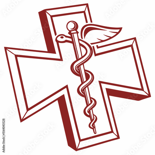caduceus medical symbol
