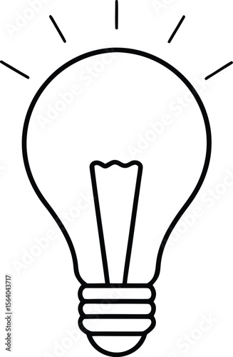 light bulb vector illustration