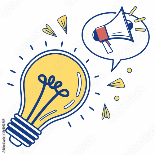 creative idea concept