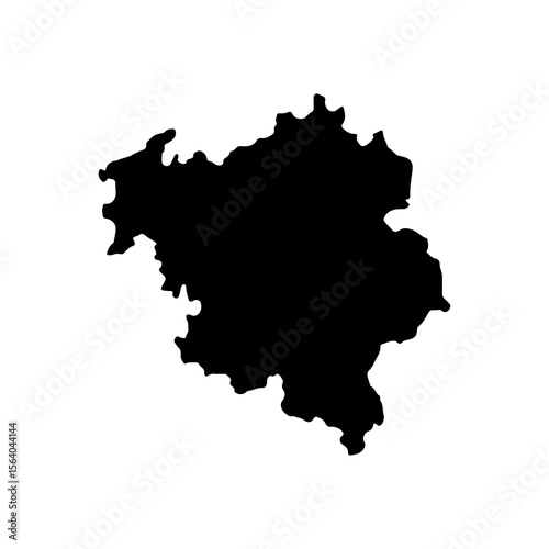 map of belgium