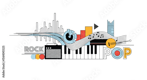 Celebrating the Power of Music and Sound Technology Across the Globe with Vibrant Artistic Expression