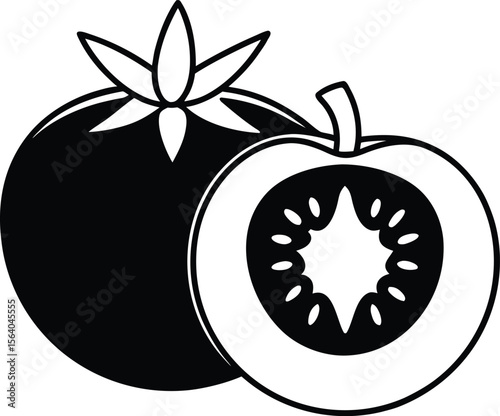 illustration of an apple