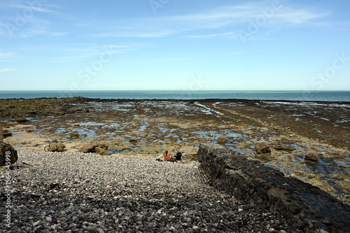 Kreidekueste bei Eletot in der Normandie
