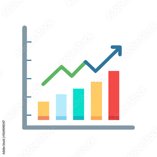 business graph icon