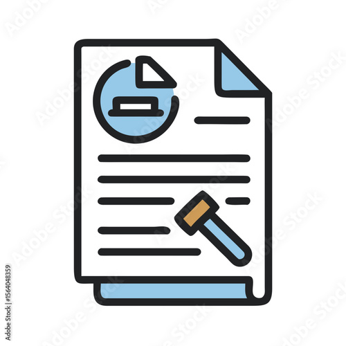 document icon vector illustration