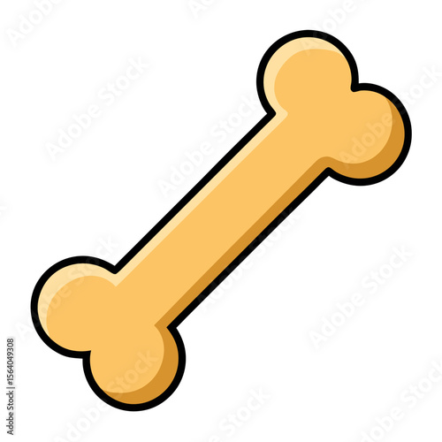 Dog Bone  icon celebrating pets with fun, colorful, and loveable graphic