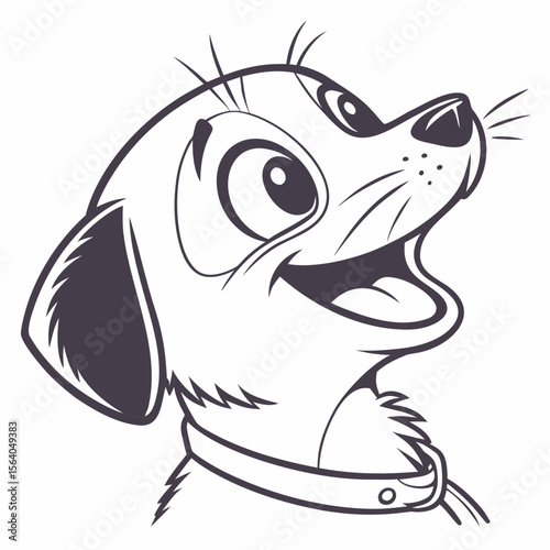 Happy Pet Face  icon celebrating pets with fun, colorful, and loveable graphic