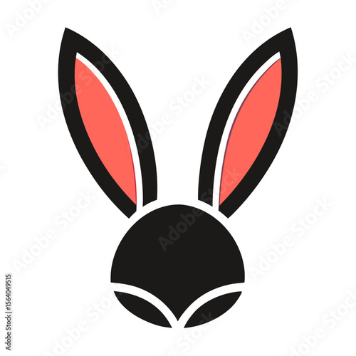 Rabbit Ears icon celebrating pets with fun, colorful, and loveable graphic