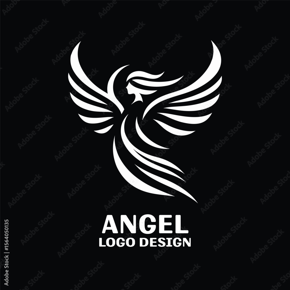 Fototapeta premium Angle Vector Logo Design