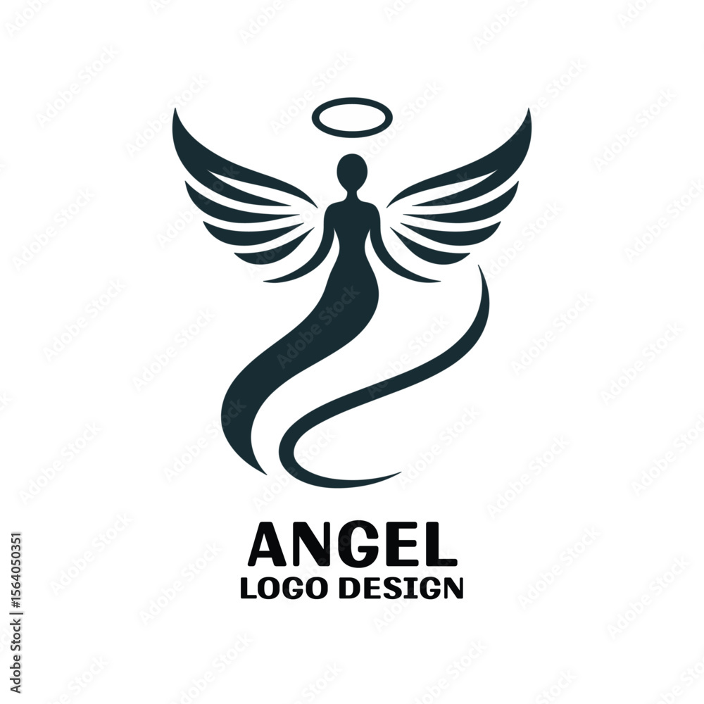 Fototapeta premium Angle Vector Logo Design