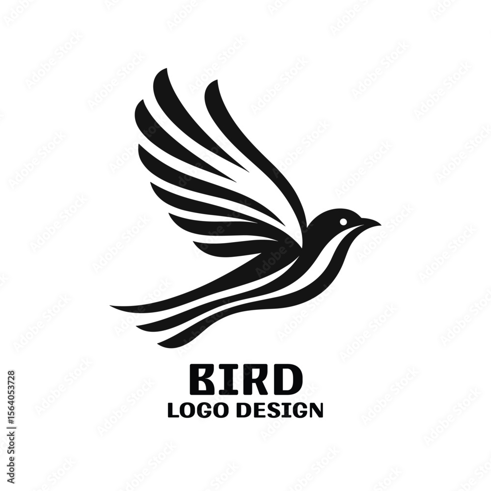 Fototapeta premium Bird Vector Logo Design