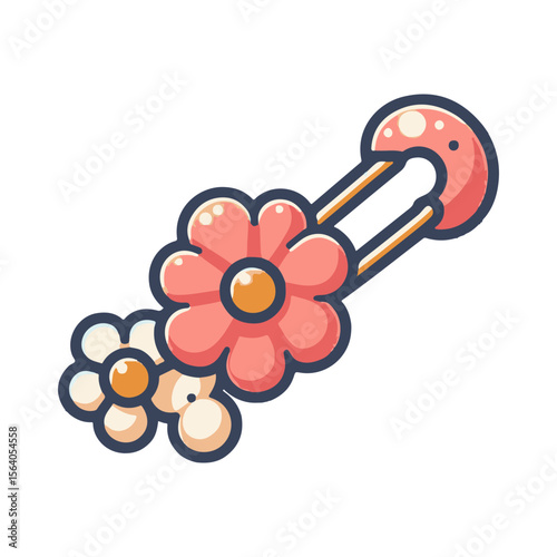 
brooch illustration design
