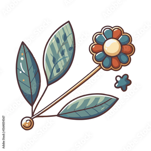 
brooch illustration design
