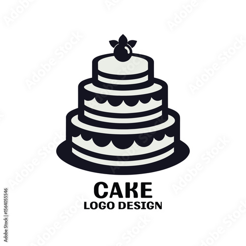 Cake Vector Logo Design