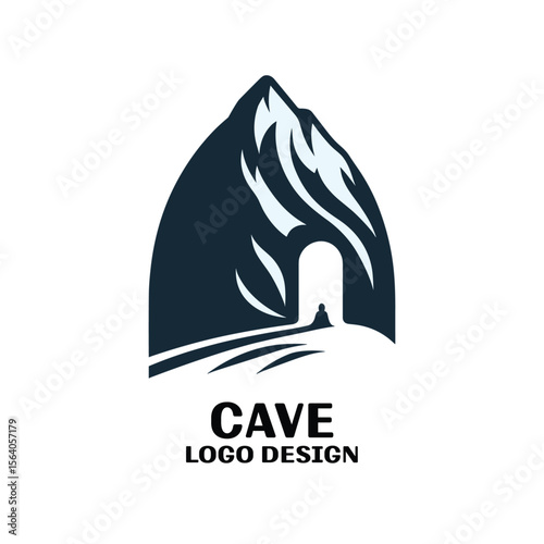 Cave Vector Logo Design 