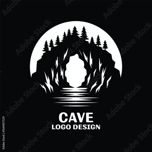 Cave Vector Logo Design
