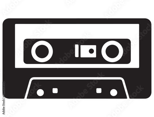  CASSETTE SILHOUETTE
