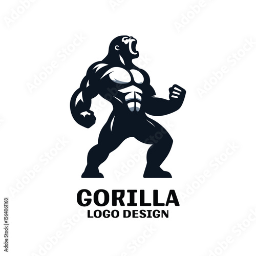 Gorilla Vector Logo Design