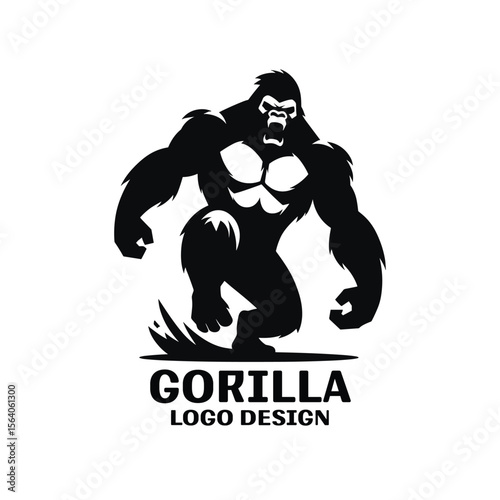 Gorilla Vector Logo Design