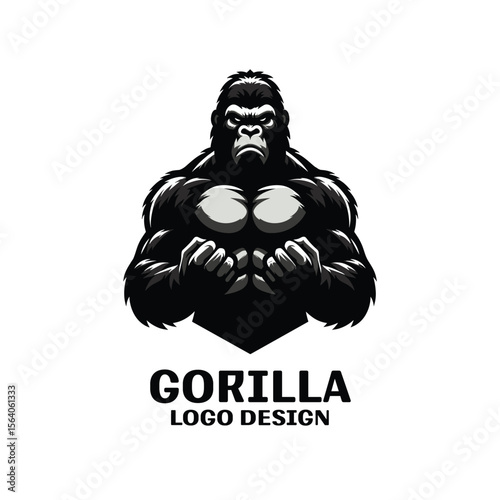 Gorilla Vector Logo Design