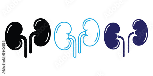 kidney,kidney icon,kidney logo,kidney vector,Human kidneys icon collection isolated on white background.
