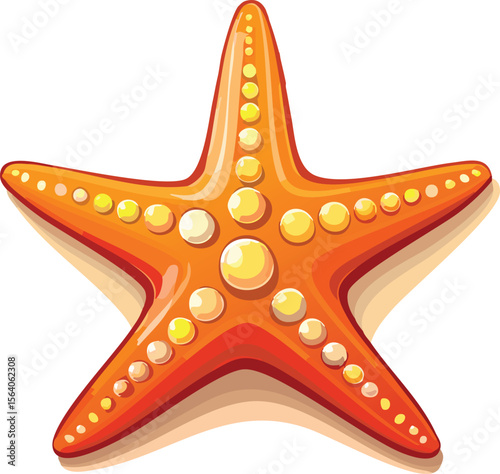 Sleepy Starfish Resting Peacefully on a Sandy Beach