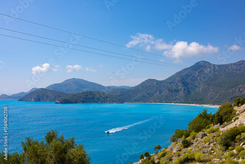 Fototapeta Naklejka Na Ścianę i Meble -  lake in the mountains in turkey