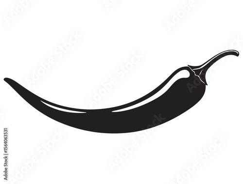 CHILLI PEPPER SILHOUETTE