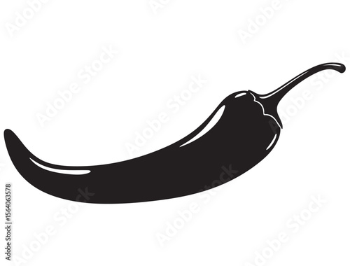 CHILLI PEPPER SILHOUETTE