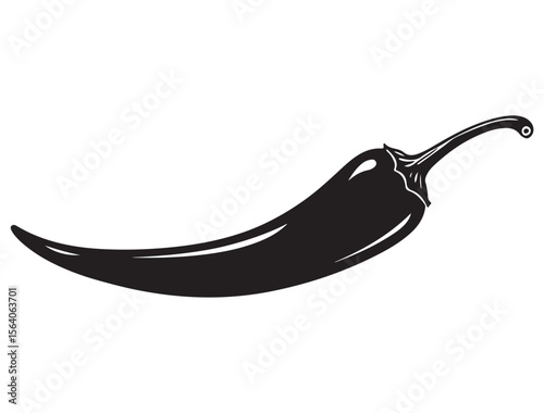 CHILLI PEPPER SILHOUETTE