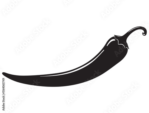 CHILLI PEPPER SILHOUETTE