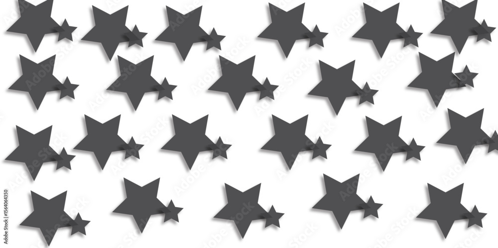 Seamless black and white abstract background with a shiny star pattern, perfect for holiday celebration design or a festive wallpaper illustration Seamless black and white abstract background with a shiny star pattern, perfect for holiday celebration design or a festive wallpaper illustration