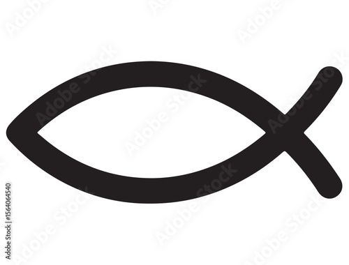 CHRISTIAN FISH SILHOUETTE