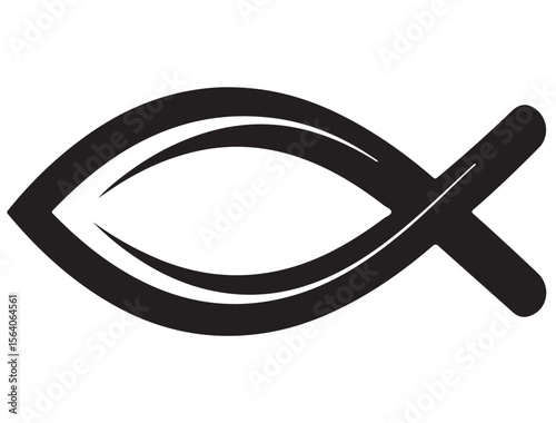 CHRISTIAN FISH SILHOUETTE