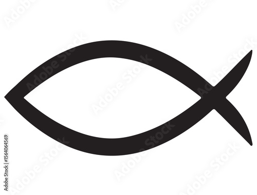 CHRISTIAN FISH SILHOUETTE