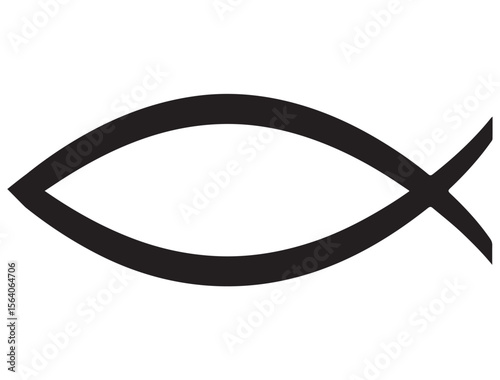 CHRISTIAN FISH SILHOUETTE