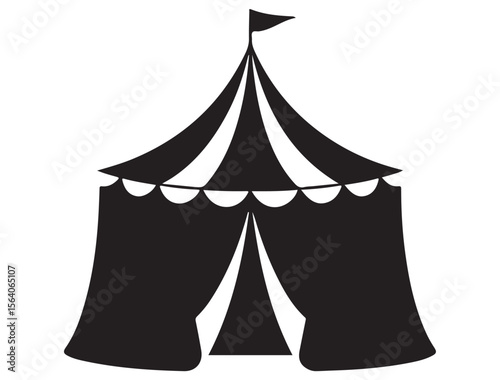CIRCUS TENT SILHOUETTE