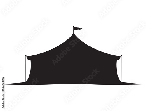 CIRCUS TENT SILHOUETTE