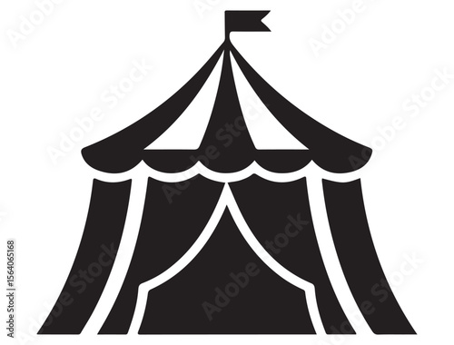 CIRCUS TENT SILHOUETTE
