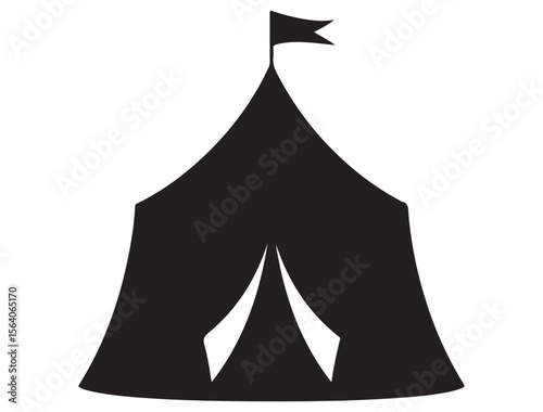 CIRCUS TENT SILHOUETTE