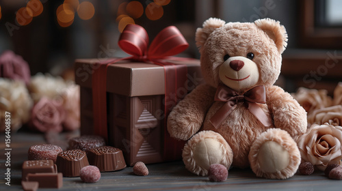 Teddy Bear Gift Set for valentines day